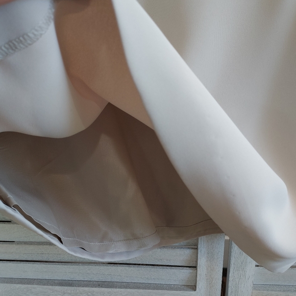 Women's Frenchi Short Skirt Suit With Blazer in Beige Size S - Picture 10 of 11